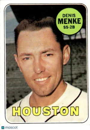 1969 Baseball Card Denis Menke #487