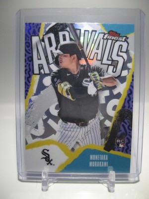 2026 Topps Finest Arrivals Refractor RC Munetaka Murakami White Sox Munetaka Murakami #A-26