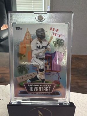 2022 Topps Update #HA-25 Jazz Chisholm Home Field Advantage front