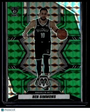 2022 Panini Mosaic Ben Simmons #9 Green