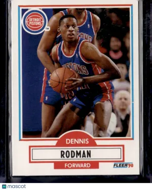1990 Fleer Dennis Rodman #59