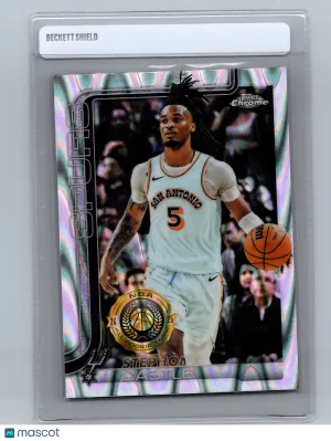 2025 Topps Chrome Stephon Castle #228 RayWave Refractor