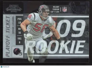 2009 Playoff Contenders Brian Cushing #147 Playoff Ticket SN,RC