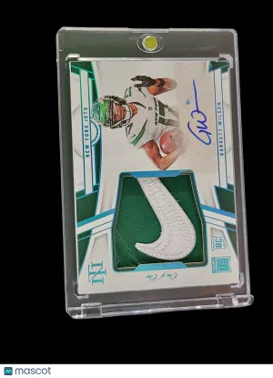 2023 Panini National Treasures Garrett Wilson #NPA-GW RC Patch