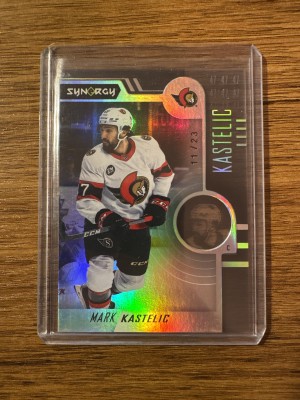 2022-23 Upper Deck Synergy Mark Kastelic SSP /23 Senators #92