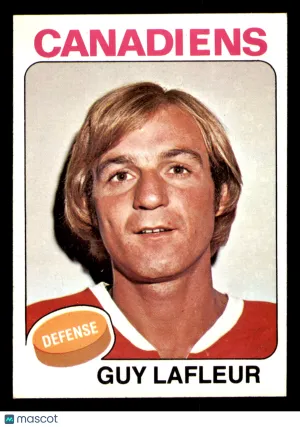 1975 Topps Guy Lafleur #126