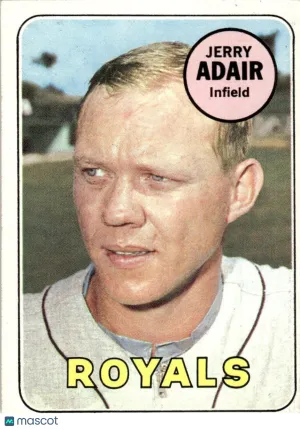 1969 Baseball Card Jerry Adair #159