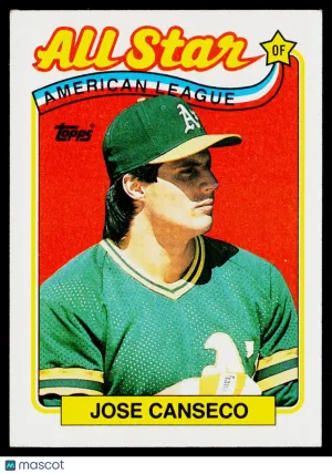 1989 Topps Jose Canseco #401