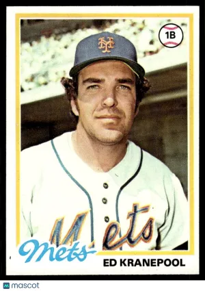 1978 Baseball Card Ed Kranepool #49