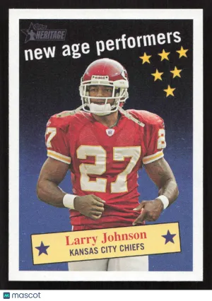 2006 Topps Heritage Larry Johnson #NAP8 New Age Performers