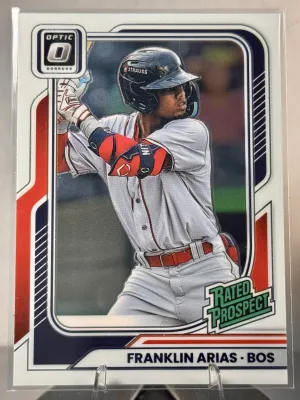 Franklin Arias Red Sox 2026 Panini Donruss Baseball Optic #163
