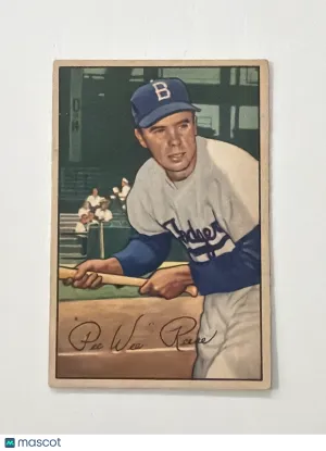 1952 Bowman Harold "Pee Wee" Reese Pee Wee Reese #8