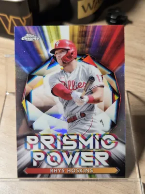 2021 Topps Chrome Prismic Power Rhys Hoskins