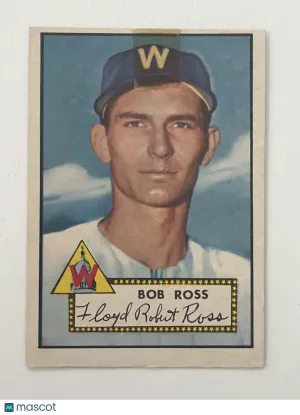 1952 Topps Bob Ross #298 Low grade