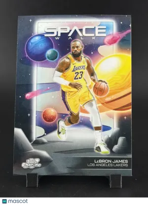 2026 Topps Chrome Space Walk LeBron James #SW-1 Refractor