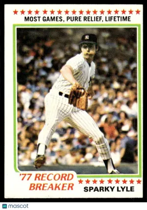 1978 Baseball Card Sparky Lyle #2