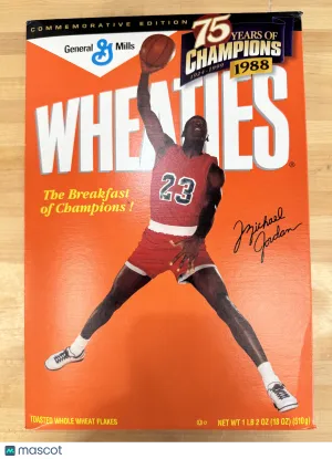 1999 Wheaties 75 Years of Champions Michael Jordan Commemorative Edition
