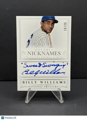 1960 Panini National Treasures Billy Williams #98 10/25