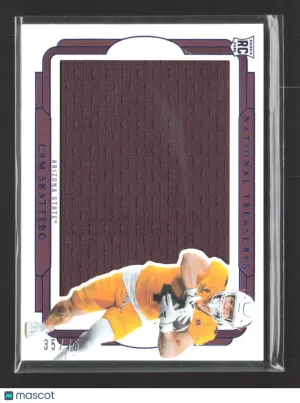 2025 Panini National Treasures Collegiate Cam Skattebo RS-CSO Patch /75 RC