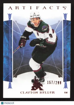 2022-23 Upper Deck Artifacts Clayton Keller #22 Copper SN