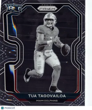 2020 Panini Prizm Tua Tagovailoa Negative Variation Rookie RC #339 Miami Dolphins