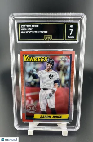 2025 Topps Chrome Aaron Judge #90CB-11 [Base] Insert GMA 7