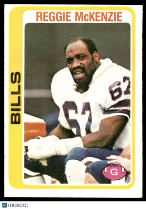 1978 Football Reggie McKenzie #323