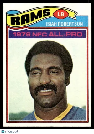 1977 Football Card Isiah Robertson #430