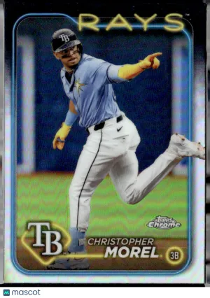 2024 Topps Chrome Update Series Christopher Morel #USC3 Refractor