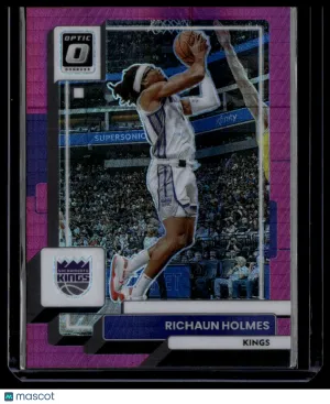 2023 Panini Donruss Optic Richaun Holmes #139 Purple Velocity