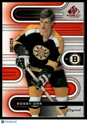 2023 Upper Deck SP Game Used Bobby Orr #121 /274