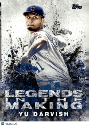 2018 Topps Yu Darvish #LITM-26 Legends in the Making Blue