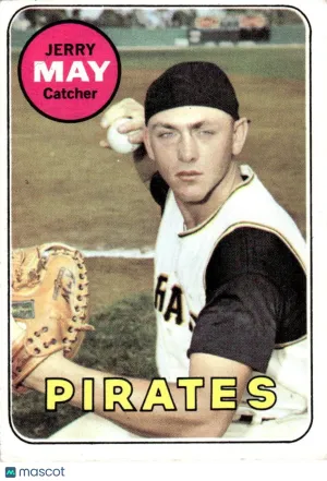 1969 Baseball Card Jerry May #263