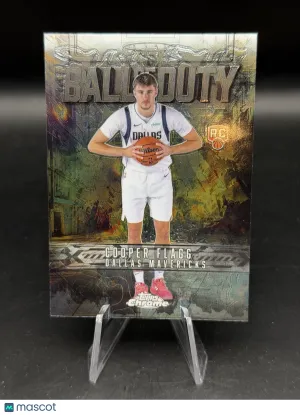 Cooper Flagg 2025 Topps Chrome Ball of Duty #BD-21 - Dallas Mavericks