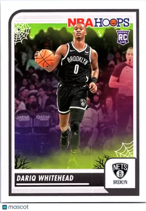 2024 Panini NBA Hoops Haunted Hoops Dariq Whitehead #238 RC