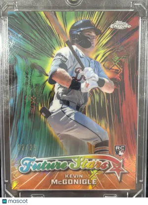 2026 Topps Chrome Cosmic Kevin McGonigle #FS-6 Orange Refractor /25 RC