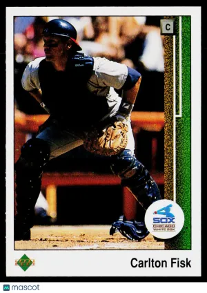 1989 Upper Deck Carlton Fisk #609