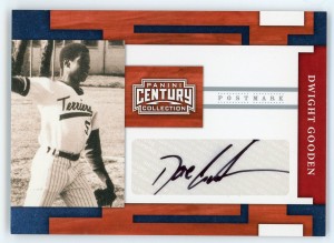 2010 Panini Century Collection Dwight Gooden Autograph 136/250