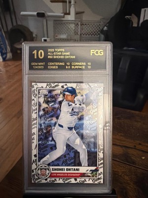 2025 Topps All-Star Game #50 Shohei Ohtani FCG 10