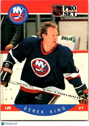 1990 Pro Set Derek King #185