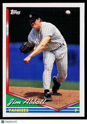 1994 Topps Jim Abbott #350
