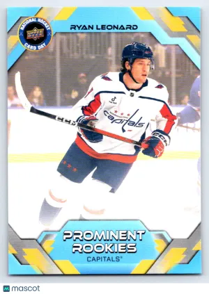 2026 Upper Deck National Hockey Card Day Ryan Leonard #NHCD-4 Rookie