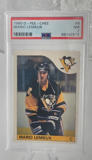 1985 O-Pee-Chee Mario Lemieux front