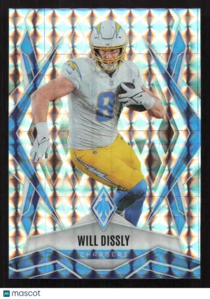 2025 Panini Phoenix Will Dissly #140 Silver Pyramids Prizm