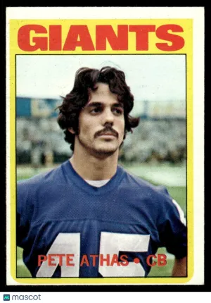 1972 Football Card Pete Athas #48