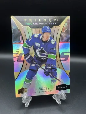 Quinn Hughes Level 1 Rookie Premiers front