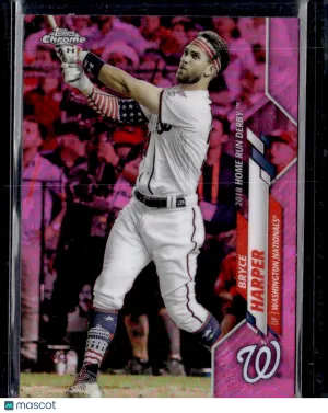 2020 Topps Chrome Bryce Harper #U-89 Pink Refractor