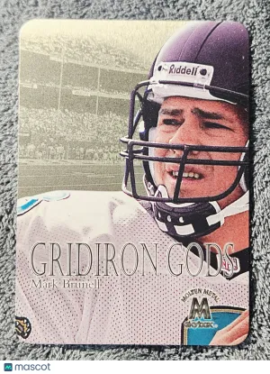 2000 SkyBox Molten Metal Gridiron Gods #8 Mark Brunell Gold