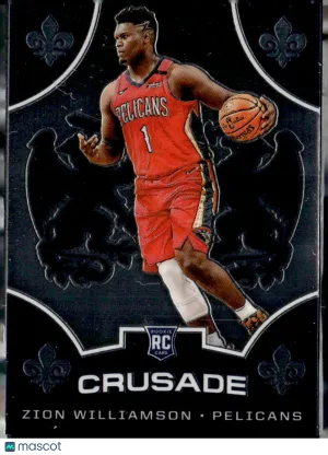 2020 Panini Chronicles Crusade Basketball Zion Williamson #529 RC