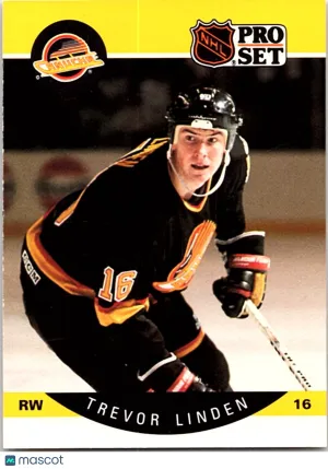 1989 Pro Set Trevor Linden #299